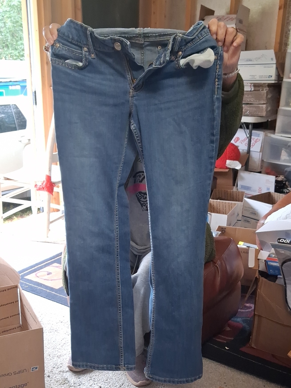 Wrangler Women's Medium Blue Bootcut Jeans